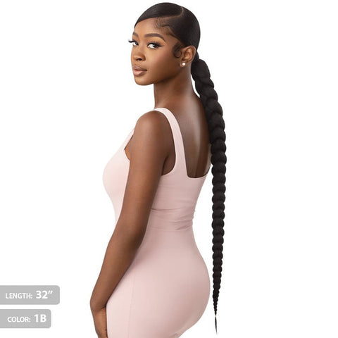OUTRE PRETTY QUICK WRAP PONY - NATURAL BRAIDED PONYTAIL 32"/42" OUTRE PRETTY QUICK WRAP PONY - NATURAL BRAIDED PONYTAIL 32"/42"