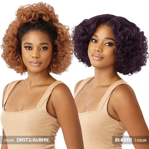 Outre Melted Hairline Kinky Soft Edges Glueless HD Lace Front Wig - KINKYSOFT 5 Outre Melted Hairline Kinky Soft Edges Glueless HD Lace Front Wig - KINKYSOFT 5
