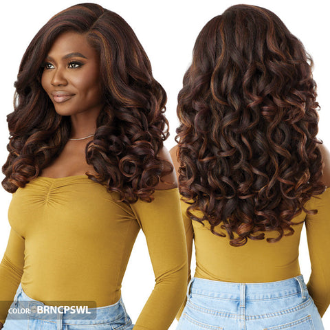 Outre Melted Hairline Kinky Soft Edges Glueless HD Lace Front Wig - KINKYSOFT 6 Outre Melted Hairline Kinky Soft Edges Glueless HD Lace Front Wig - KINKYSOFT 6