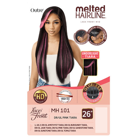 Outre Melted Hairline Glueless HD Lace Front Wig - MH 101 Outre Melted Hairline Glueless HD Lace Front Wig - MH 101