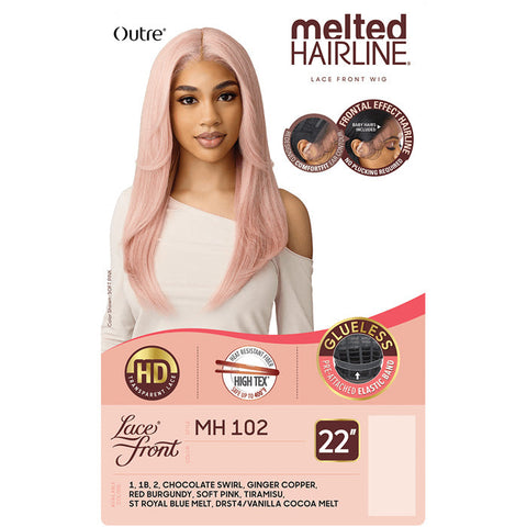 Outre Melted Hairline Glueless HD Lace Front Wig - MH 102 Outre Melted Hairline Glueless HD Lace Front Wig - MH 102