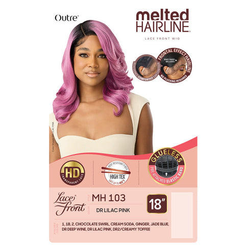 Outre Melted Hairline Glueless HD Lace Front Wig - MH 103 Outre Melted Hairline Glueless HD Lace Front Wig - MH 103