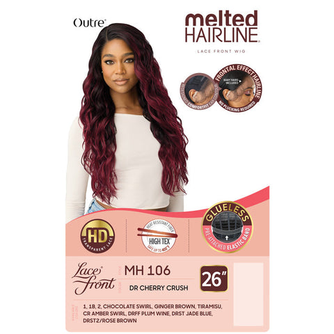 Outre Melted Hairline Glueless HD Lace Front Wig - MH 106 Outre Melted Hairline Glueless HD Lace Front Wig - MH 106