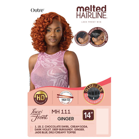 Outre Melted Hairline Glueless HD Lace Front Wig - MH 111 Outre Melted Hairline Glueless HD Lace Front Wig - MH 111