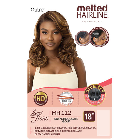 Outre Melted Hairline Glueless HD Lace Front Wig - MH 112 Outre Melted Hairline Glueless HD Lace Front Wig - MH 112