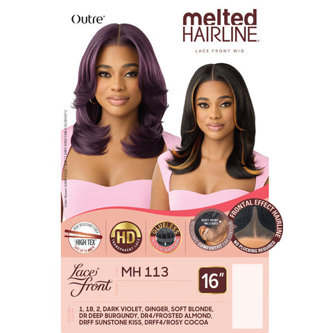 Outre Melted Hairline Glueless HD Lace Front Wig - MH 113 Outre Melted Hairline Glueless HD Lace Front Wig - MH 113