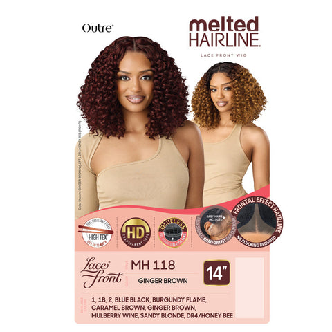 Outre Melted Hairline Glueless HD Lace Front Wig - MH 118 Outre Melted Hairline Glueless HD Lace Front Wig - MH 118
