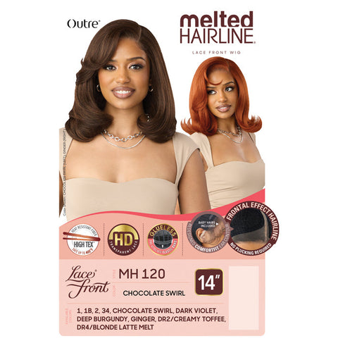 Outre Melted Hairline Glueless HD Lace Front Wig - MH 120 Outre Melted Hairline Glueless HD Lace Front Wig - MH 120