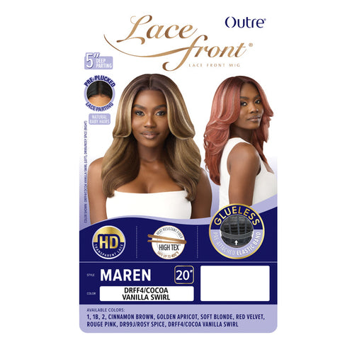 Outre Glueless HD Lace Front Wig - MAREN Outre Glueless HD Lace Front Wig - MAREN