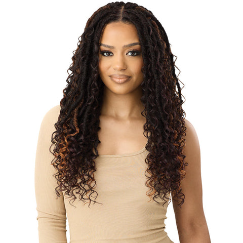 Outre Glueless Pre-Braided HD 13x4 Lace Front Wig - BOHO DEEP LOCS 26" Outre Glueless Pre-Braided HD 13x4 Lace Front Wig - BOHO DEEP LOCS 26"