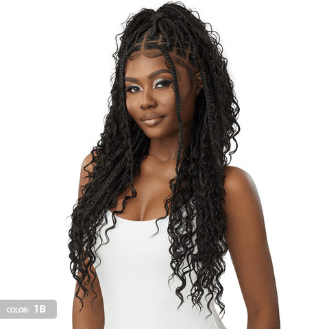 Outre Whole Lace Wig Glueless Pre-Braided Knotless HD Lace Wig - BOHO BOX BRAIDS 28" Outre Whole Lace Wig Glueless Pre-Braided Knotless HD Lace Wig - BOHO BOX BRAIDS 28"
