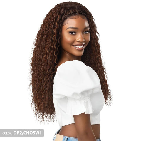 Outre Pre-Styled Glueless 13X2 HD Lace Frontal Wig - HALO STITCH BRAID 26" Outre Pre-Styled Glueless 13X2 HD Lace Frontal Wig - HALO STITCH BRAID 26"
