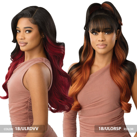 Outre Perfect Hairline Glueless 13x6 HD Lace Front Wig - CRYSTINA Outre Perfect Hairline Glueless 13x6 HD Lace Front Wig - CRYSTINA