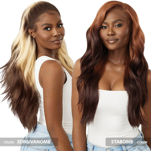 Outre Perfect Hairline Glueless 13x6 HD Lace Front Wig - JAANAY - Reverse Ombre Outre Perfect Hairline Glueless 13x6 HD Lace Front Wig - JAANAY - Reverse Ombre