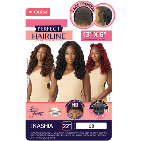 Outre Perfect Hairline Glueless 13x6 HD Lace Front Wig - KASHIA Outre Perfect Hairline Glueless 13x6 HD Lace Front Wig - KASHIA