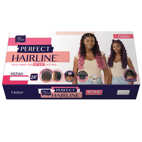 Outre Perfect Hairline Glueless 13x6 HD Lace Front Wig - KEZIAH Outre Perfect Hairline Glueless 13x6 HD Lace Front Wig - KEZIAH