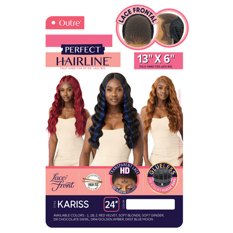 Perfect Hairline By Outre Glueless HD 13x6 Lace Front Wig - KARISS Perfect Hairline By Outre Glueless HD 13x6 Lace Front Wig - KARISS