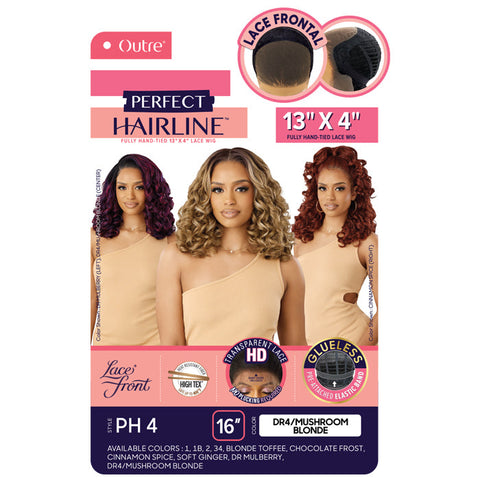 Outre Perfect Hairline Glueless 13x4 HD Lace Frontal Wig - PH 4 Outre Perfect Hairline Glueless 13x4 HD Lace Frontal Wig - PH 4