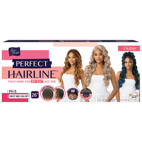 Perfect Hairline Glueless 13x6 HD Lace Front Wig - PH 5 - By Outre Perfect Hairline Glueless 13x6 HD Lace Front Wig - PH 5 - By Outre