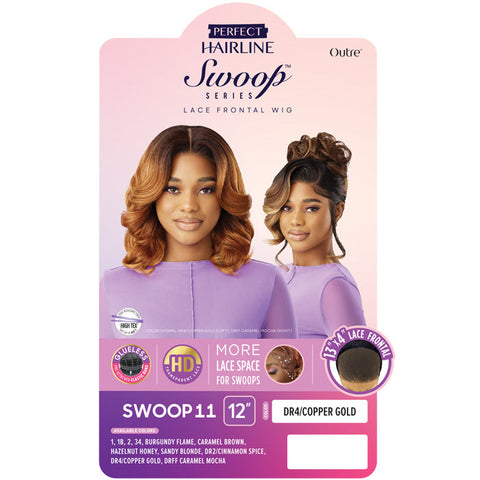 Outre Perfect Hairline Swoop Glueless 13x4 HD Lace Front Wig - SWOOP 11 Outre Perfect Hairline Swoop Glueless 13x4 HD Lace Front Wig - SWOOP 11