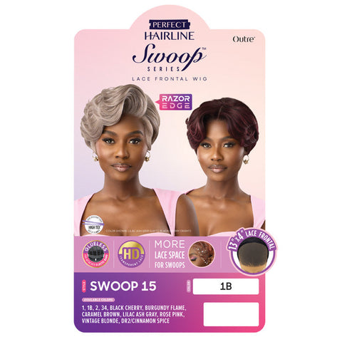 Swoop Series Perfect Hairline By Outre Glueless HD 13x4 Lace Front Wig - SWOOP15 Swoop Series Perfect Hairline By Outre Glueless HD 13x4 Lace Front Wig - SWOOP15