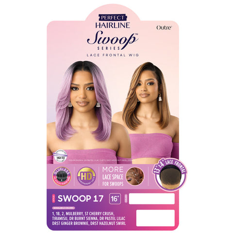 Swoop Perfect Hairline By Outre Glueless HD 13x4 Lace Front Wig - SWOOP 17 Swoop Perfect Hairline By Outre Glueless HD 13x4 Lace Front Wig - SWOOP 17