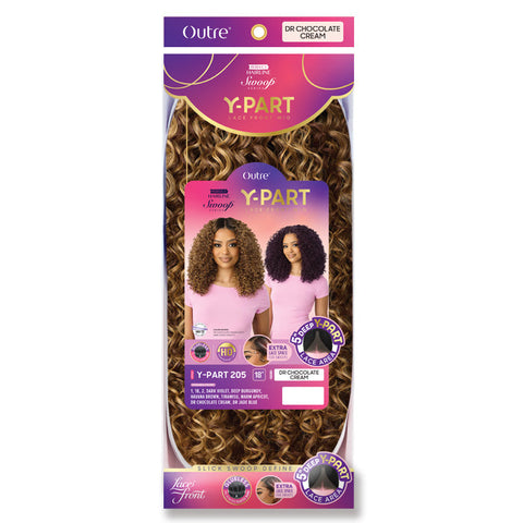 Swoop Series Perfect Hairline By Outre Glueless HD 5" Y-Part Lace Front Wig - Y-PART 205 Swoop Series Perfect Hairline By Outre Glueless HD 5" Y-Part Lace Front Wig - Y-PART 205