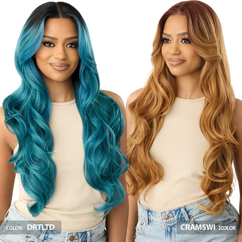 Swoop Series Perfect Hairline By Outre Glueless 5" Deep HD Lace Front Wig - Y-PART 206 Swoop Series Perfect Hairline By Outre Glueless 5" Deep HD Lace Front Wig - Y-PART 206