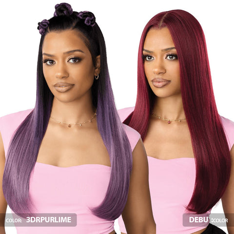Perfect Hairline True Frontal Glueless Widow's Peak 13x6 HD Lace Front Wig - PEAK 712 - By Outre Perfect Hairline True Frontal Glueless Widow's Peak 13x6 HD Lace Front Wig - PEAK 712 - By Outre