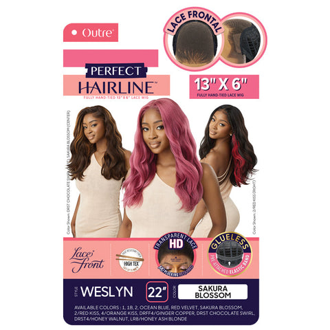 Outre Perfect Hairline Glueless 13x6 HD Lace Front Wig - WESLYN Outre Perfect Hairline Glueless 13x6 HD Lace Front Wig - WESLYN