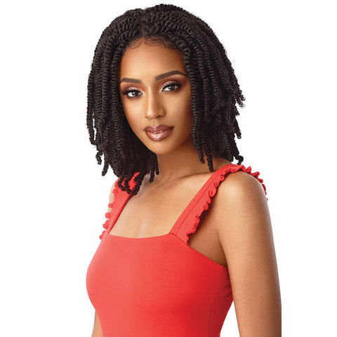 Outre Twisted Up Glueless 4x4 Lace Front Braid Wig - STRAIGHT BOMB TWIST 14" Outre Twisted Up Glueless 4x4 Lace Front Braid Wig - STRAIGHT BOMB TWIST 14"