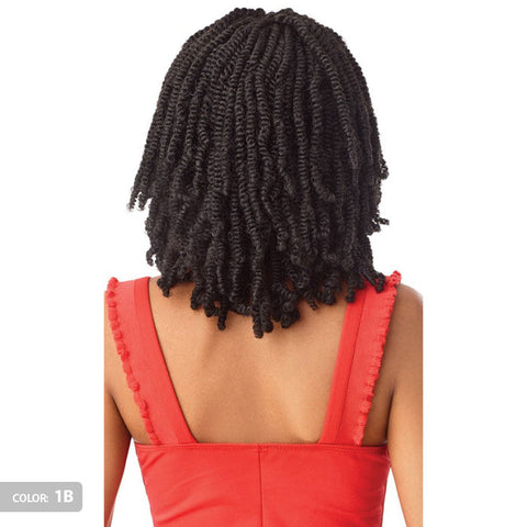 Outre Twisted Up Glueless 4x4 Lace Front Braid Wig - STRAIGHT BOMB TWIST 14" Outre Twisted Up Glueless 4x4 Lace Front Braid Wig - STRAIGHT BOMB TWIST 14"