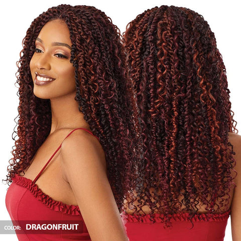 Outre X-Pression Twisted Up Glueless 4x4 Lace Front Braid Wig - BOHO PASSION WATERWAVE 22" Outre X-Pression Twisted Up Glueless 4x4 Lace Front Braid Wig - BOHO PASSION WATERWAVE 22"