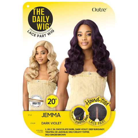 Outre The Daily Wig Lace Part Wig - JEMMA Outre The Daily Wig Lace Part Wig - JEMMA
