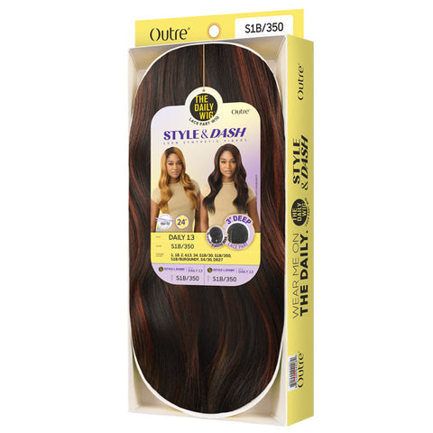 Outre The Daily Wig Style & Dash 3" Deep Lace Part Wig - DAILY 13 Outre The Daily Wig Style & Dash 3" Deep Lace Part Wig - DAILY 13