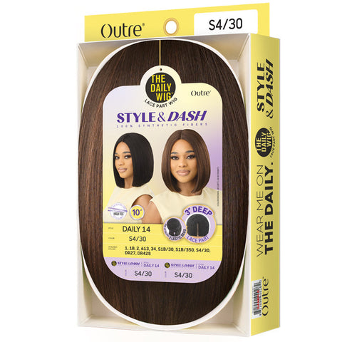 Style And Dash The Daily WIg By Outre 3" Deep Lace Part Wig - DAILY 14 Style And Dash The Daily WIg By Outre 3" Deep Lace Part Wig - DAILY 14