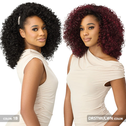 Quick Weave By Outre Half Wig - ALBANY Quick Weave By Outre Half Wig - ALBANY