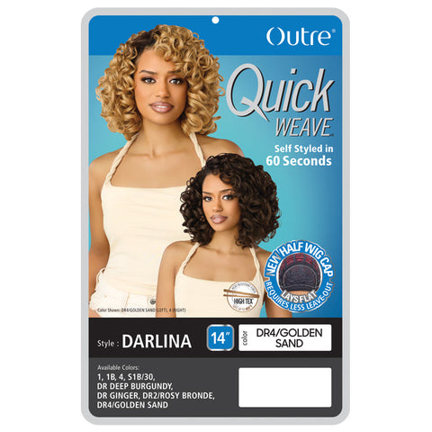 Outre Quick Weave Half Wig - DARLINA Outre Quick Weave Half Wig - DARLINA