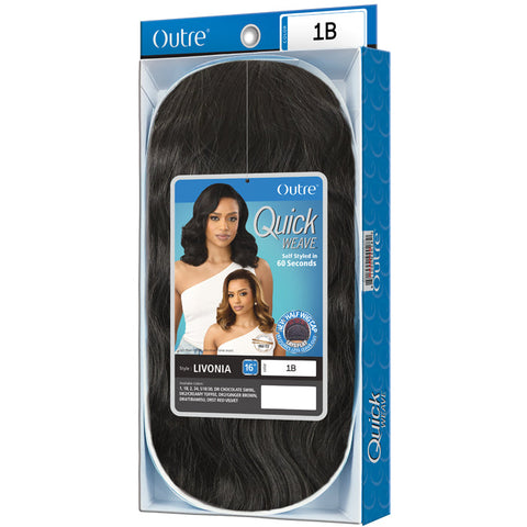 Outre Quick Weave Half Wig - LIVONIA Outre Quick Weave Half Wig - LIVONIA