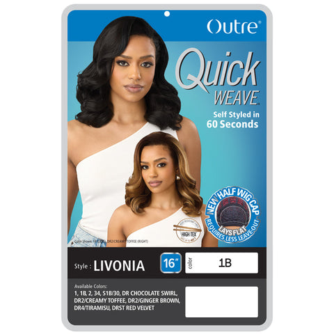 Outre Quick Weave Half Wig - LIVONIA Outre Quick Weave Half Wig - LIVONIA