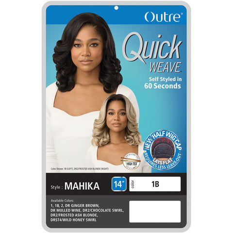 Outre Quick Weave Half Wig - MAHIKA Outre Quick Weave Half Wig - MAHIKA