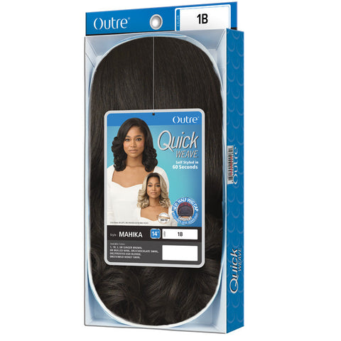 Outre Quick Weave Half Wig - MAHIKA Outre Quick Weave Half Wig - MAHIKA