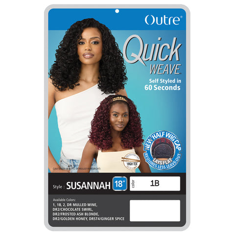 Outre Quick Weave Half Wig - SUSANNAH Outre Quick Weave Half Wig - SUSANNAH