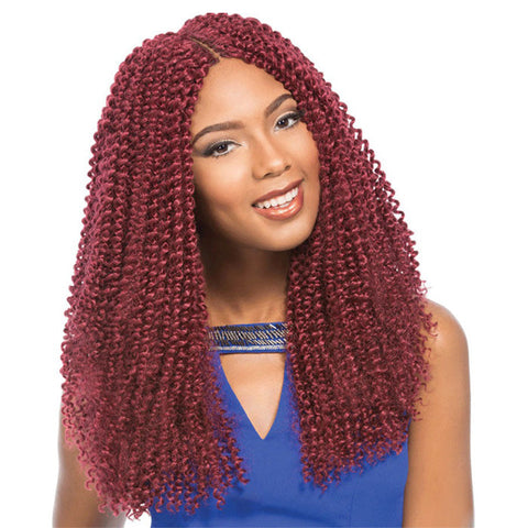 Sensationnel African Collection X-Pression Pre-Looped Crochet Braid KINKY CURL 14 Inch Sensationnel African Collection X-Pression Pre-Looped Crochet Braid KINKY CURL 14 Inch