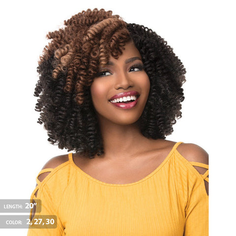 Sensationnel Curlfinity Pre-Loop Rod-Set Curls Bulk Braid - GREY ROD 10/20" Sensationnel Curlfinity Pre-Loop Rod-Set Curls Bulk Braid - GREY ROD 10/20"