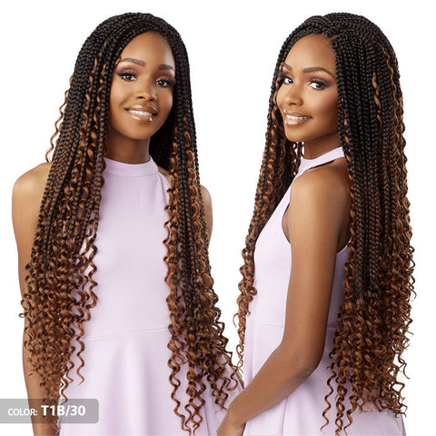 Sensationnel Lulutress 3X Pre-Looped Crochet Braids - BOHO BOX BRAID LARGE 28" Sensationnel Lulutress 3X Pre-Looped Crochet Braids - BOHO BOX BRAID LARGE 28"