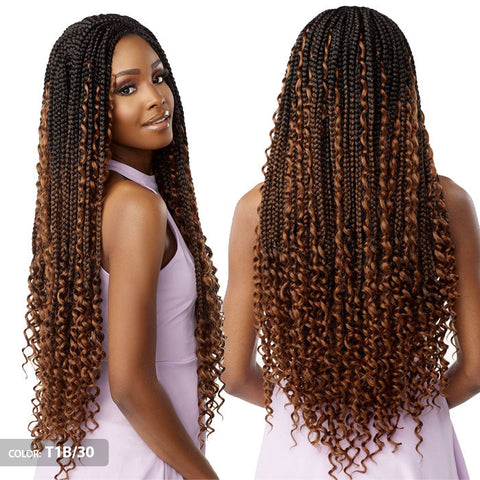 Sensationnel Lulutress 3X Pre-Looped Crochet Braids - BOHO BOX BRAID LARGE 28" Sensationnel Lulutress 3X Pre-Looped Crochet Braids - BOHO BOX BRAID LARGE 28"