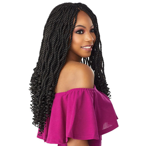 Sensationnel Lulutress Pre-Looped Crochet Braid - 3X KINKY TWIST 12/18" Sensationnel Lulutress Pre-Looped Crochet Braid - 3X KINKY TWIST 12/18"