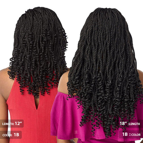Sensationnel Lulutress Pre-Looped Crochet Braid - 3X KINKY TWIST 12/18" Sensationnel Lulutress Pre-Looped Crochet Braid - 3X KINKY TWIST 12/18"