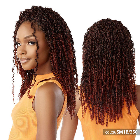 Sensationnel Lulutress Pre-Looped Crochet Braid - 3X MICRO BOMB TWIST 14" Sensationnel Lulutress Pre-Looped Crochet Braid - 3X MICRO BOMB TWIST 14"